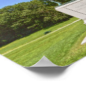 Morgan Horse Statue, Vermont Poster (Ecke)