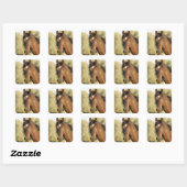 Morgan Horse Stickers (Blatt)