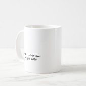 Morgan L.Jennison Designs-2010 Kaffeetasse (Vorderseite Links)