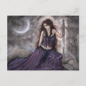 Morgan Le Fay Fantasy Postcard Postkarte (Vorderseite)