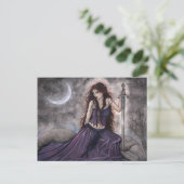 Morgan Le Fay Fantasy-Postkarte Postkarte (Stehend Vorderseite)