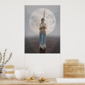 Morgan le Fay und Excalibur Poster (Küche)