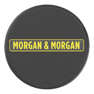 Morgan & Morgan kleine runde Knopf Eishockey Puck