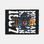 Morgan MS U State University Apparel Study Era Fleecedecke (Vorderseite (Horizontal))