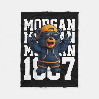 Morgan MS U State University Apparel Study Era Fleecedecke