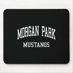 Morgan Park High School Hg Chicago Il Retro Sports Mousepad