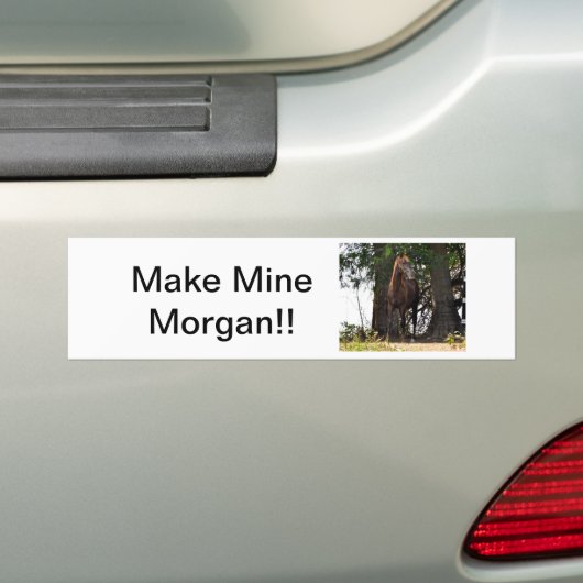Morgan-Pferdeprodukte!! Autoaufkleber (Auf Auto)