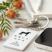Morgan-Pferdeschlüsselkette Schlüsselanhänger (Vorderseite rechts)