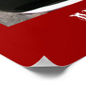 Morgan Plus 4 - Klassisches Auto Poster (Ecke)