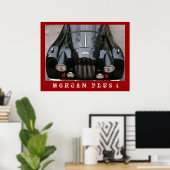Morgan Plus 4 - Klassisches Auto Poster (Heimbüro)
