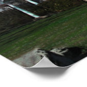 Morgan Point Lighthouse Print Poster (Ecke)