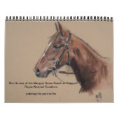 Morgan Ranch Pferde Point Reyes Nat'l Seashore Kalender (Titelbild)
