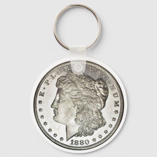 Morgan Silver Dollar Image auf Schlüsselanhänger (Vorderseite)