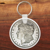 Morgan Silver Dollar Image auf Schlüsselanhänger (Vorderseite)