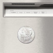 MORGAN SILVER DOLLAR MAGNET (In Situ (Geschirrspüler))