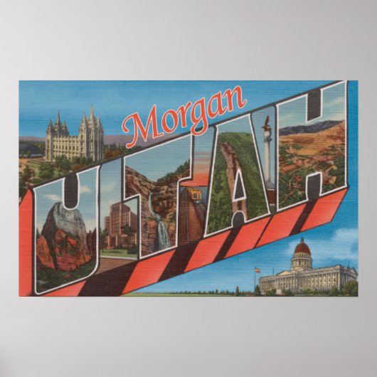 Morgan, UtahLarge Letter ScenesMorgan, ABER Poster (Vorne)