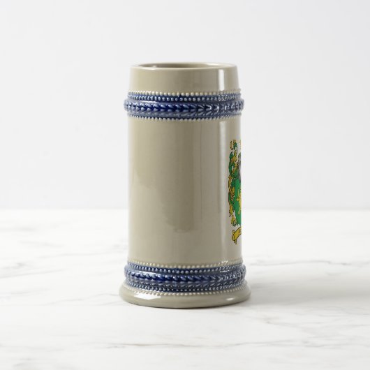 Morgan-Wappen Stein Bierglas (Mittel)