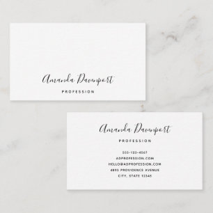 Morgana Dongle Schrift Business Vorlage Visitenkarte