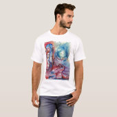 MORGANA LE FAY UND DRAGON DES SEES T-Shirt (Vorne ganz)