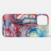 MORGANA / Magie und Geheimnis, rosa Blaue Fantasie Case-Mate iPhone Hülle (Rückseite (Horizontal))