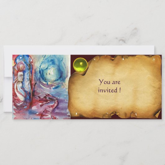 MORGANA , Perchester Einladung (Vorderseite)