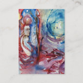 MORGANA UND DRAGON-PARKPLATZ - Lila Spiel Visitenkarte (Rückseite)