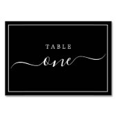 Morgana Wedding Suite - Tischnummern (Vorderseite)