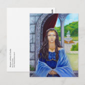 Morgane, prêtresse d'Avalon Postkarte (Vorne/Hinten)