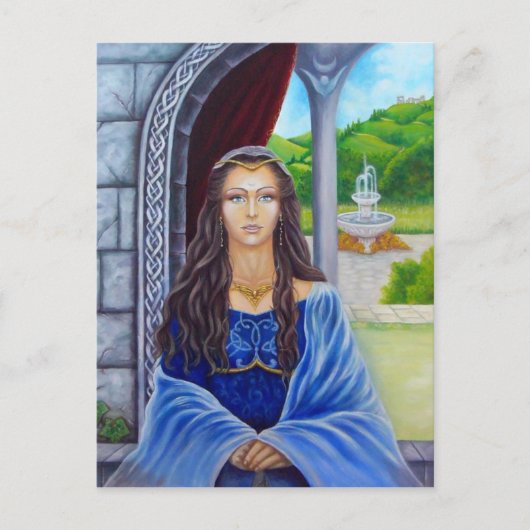 Morgane, prêtresse d'Avalon Postkarte (Vorderseite)
