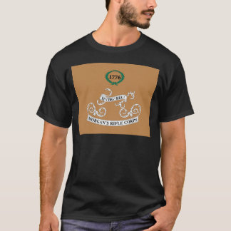 Morgans Gewehr-Korps-Flaggen-T - Shirts