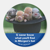 Morgan's Hut Magnet (Vorne)