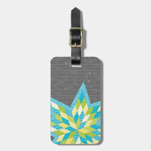 Morgans Stern Gepäckanhänger (Vorderseite vertikal)