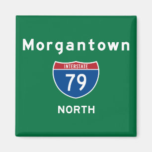 Morgantown 79 magnet