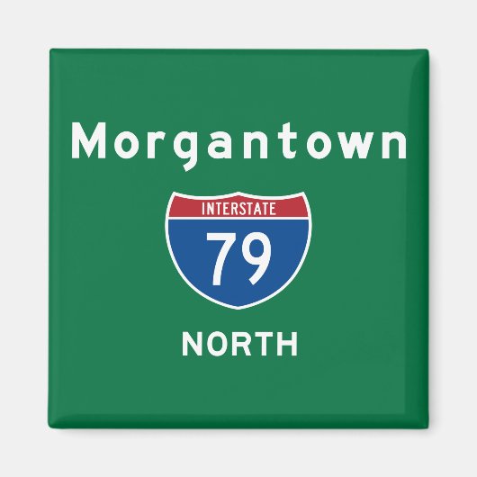 Morgantown 79 magnet (Vorne)