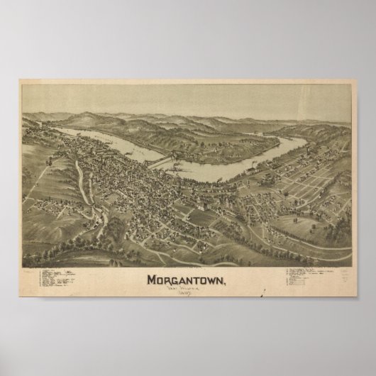 Morgantown Poster (Vorne)