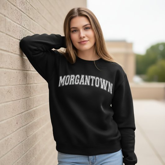 MORGANTOWN University Style America Uni Sweatshirt