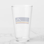 Morgantown, West Virginia Glas (Rückseite)