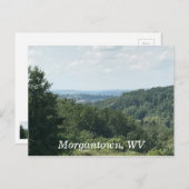 Morgantown WV Foto Postkarten (Vorne/Hinten)