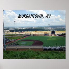 Morgantown WV von Baseball Field Posters Poster