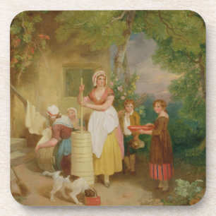 Morgen, 1799 (Öl auf Leinwand) Getränkeuntersetzer