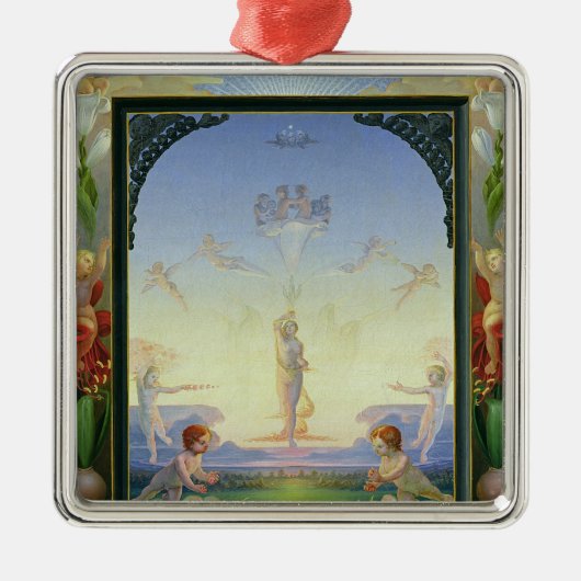Morgen, 1808 silbernes ornament (Vorne)