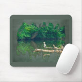 Morgen am Bach Mousepad (Mit Mouse)