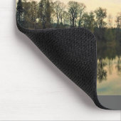 Morgen am Fluss Willamette, OR Mousepad (Ecke)