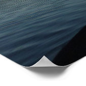 Morgen am McDonald-See im Glacier-Nationalpark Poster (Ecke)