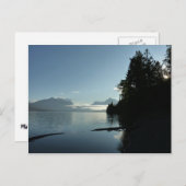 Morgen am McDonald-See im Glacier-Nationalpark Postkarte (Vorne/Hinten)