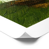 Morgen am Poster-See von Maria Williams Poster (Ecke)