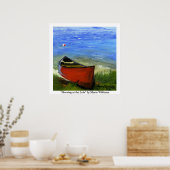 Morgen am Poster-See von Maria Williams Poster (Küche)