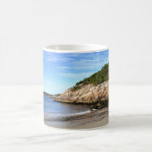 Morgen am Sand Beach Kaffeetasse (Mittel)
