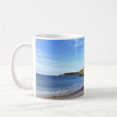 Morgen am Sand Beach Kaffeetasse (Links)