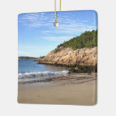 Morgen am Sand Beach Keramikornament (Links)